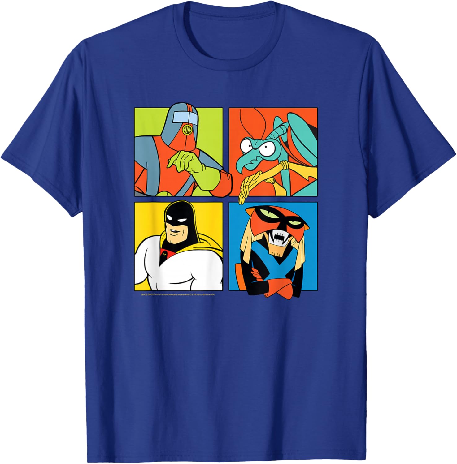 Space Ghost Coast to Coast Hero Villains T-Shirt - T-Shirt | Royal