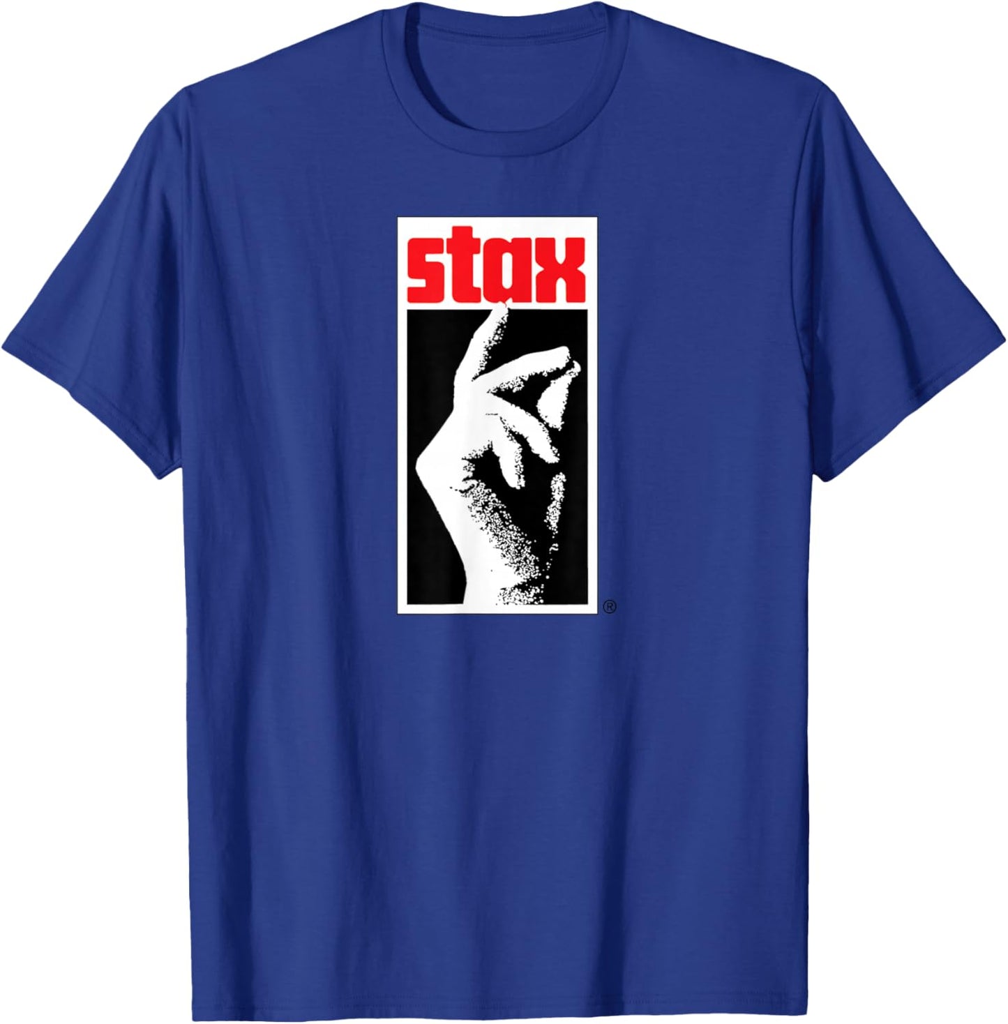 Stax "Classic Snap" Logo T-Shirt - T-Shirt | Royal