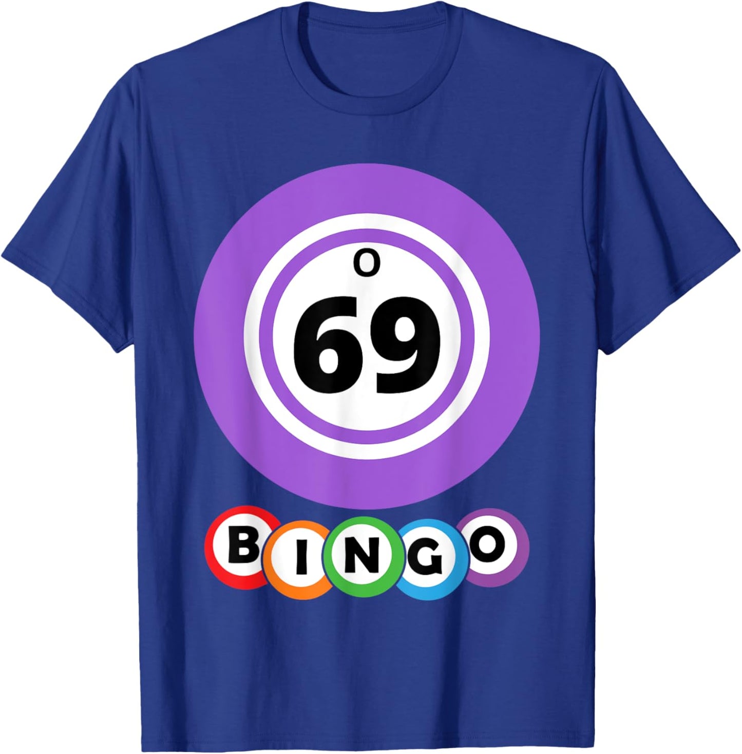 Lucky Bingo O69 Group Bingo Costume T-Shirt - T-Shirt | Royal