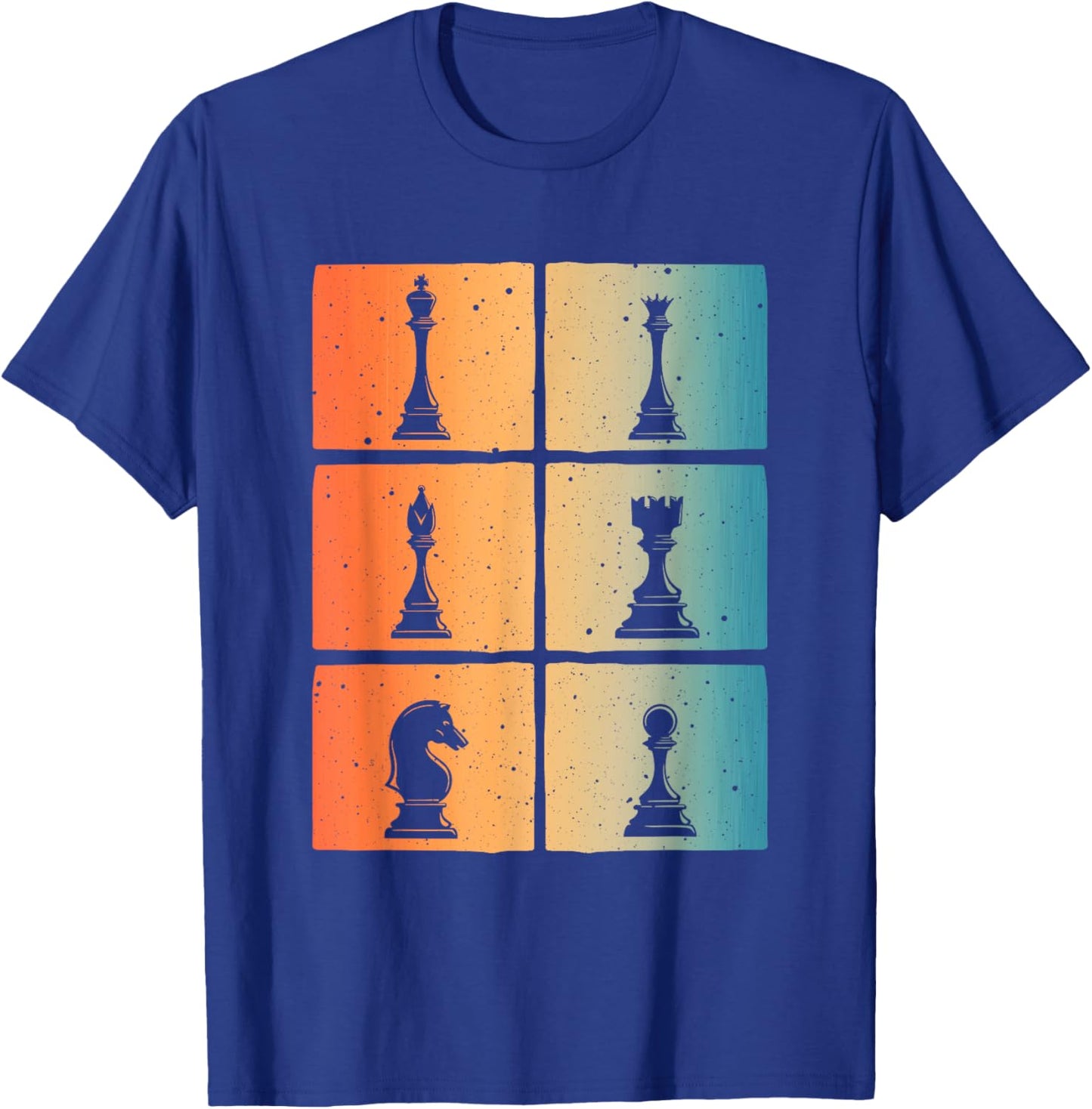 Cool Chess Art Women Kids Chess Player Chess Novelty T-Shirt - T-Shirt | Royal