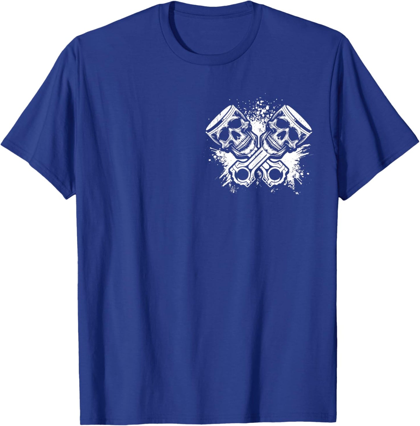 Piston Skulls T-Shirt - T-Shirt | Royal