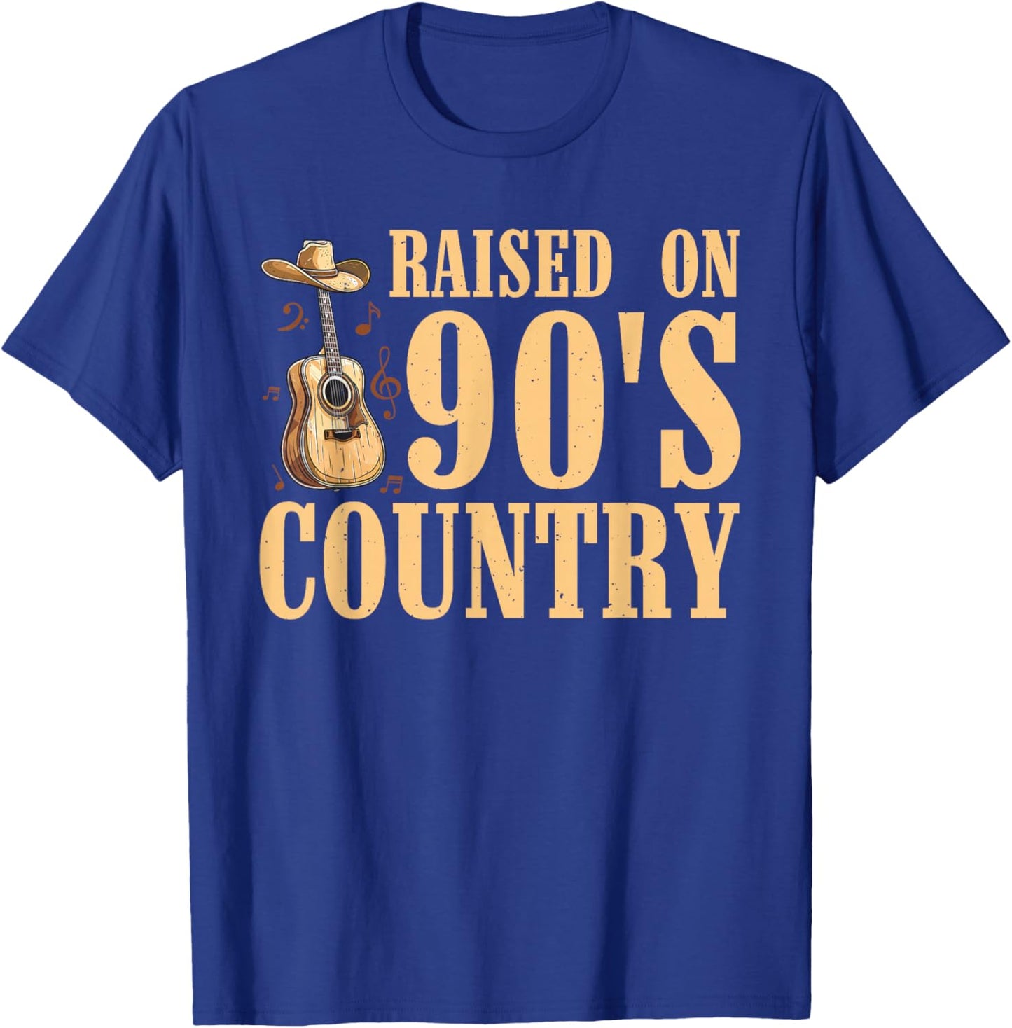 Country Music Art Women Classic 90s Country Concert T-Shirt - T-Shirt | Royal