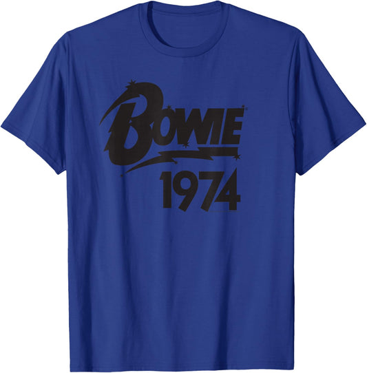 David Bowie Diamond Dogs 1974 T-Shirt - T-Shirt | Royal