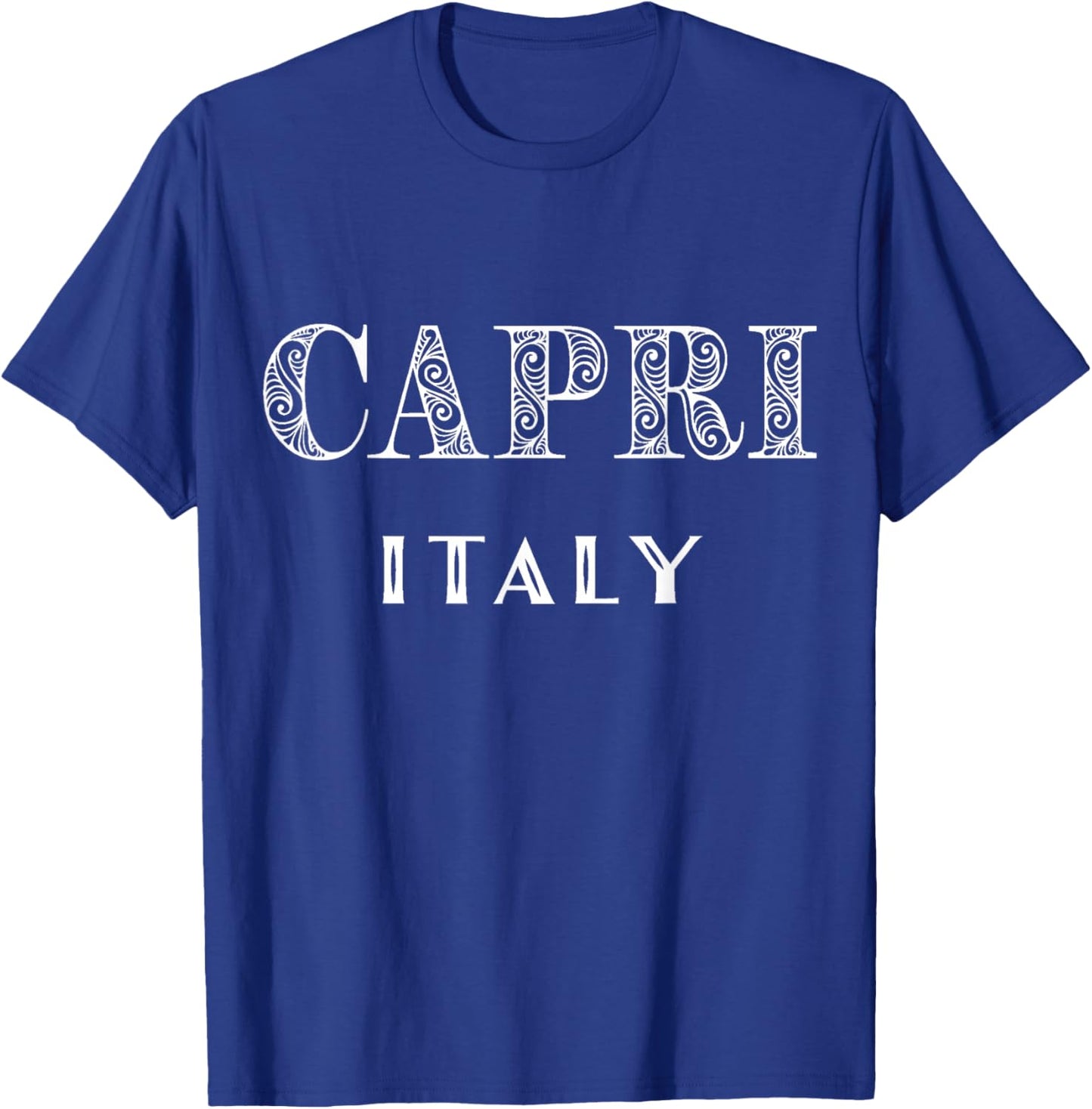 Capri Italy T-Shirt - T-Shirt | Royal