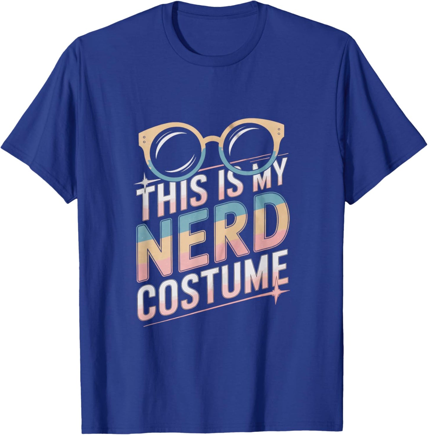 Tech Nerd Humor This Is My Nerd Costume Anime Nerd Costume T-Shirt - T-Shirt | Royal