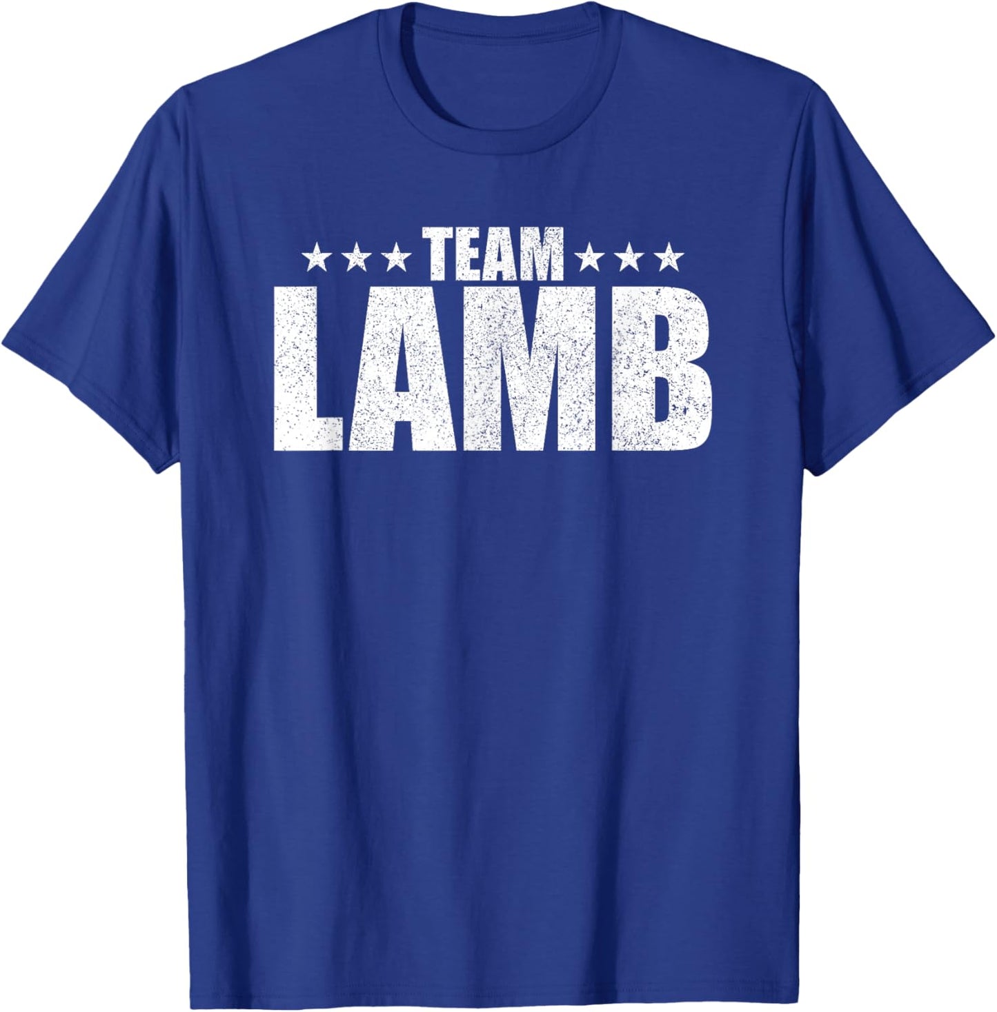 Lamb Surname Family Birthday Lamb Last Name T-Shirt - T-Shirt | Royal
