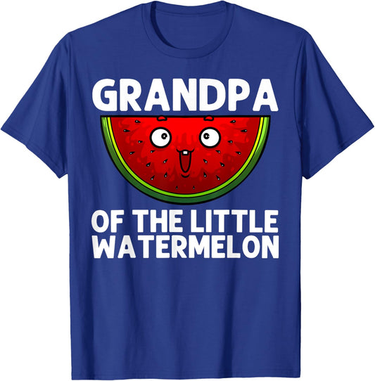 Cool Watermelon For Grandpa Melon Summer Juicy Fruit Lover T-Shirt - T-Shirt | Royal