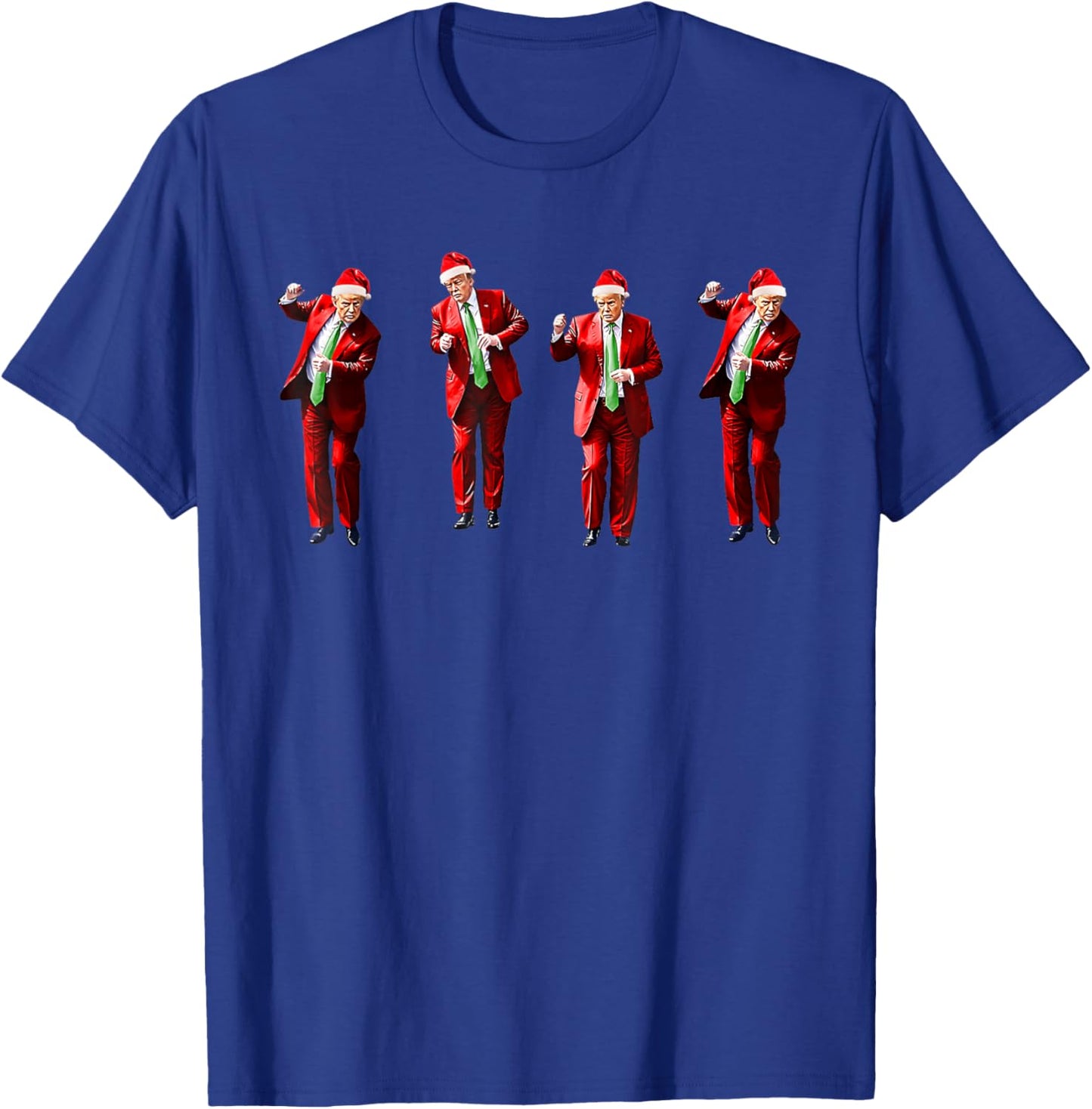 Trump Dance Santa Claus Christmas Xmas Pajamas Funny T-Shirt - T-Shirt | Royal