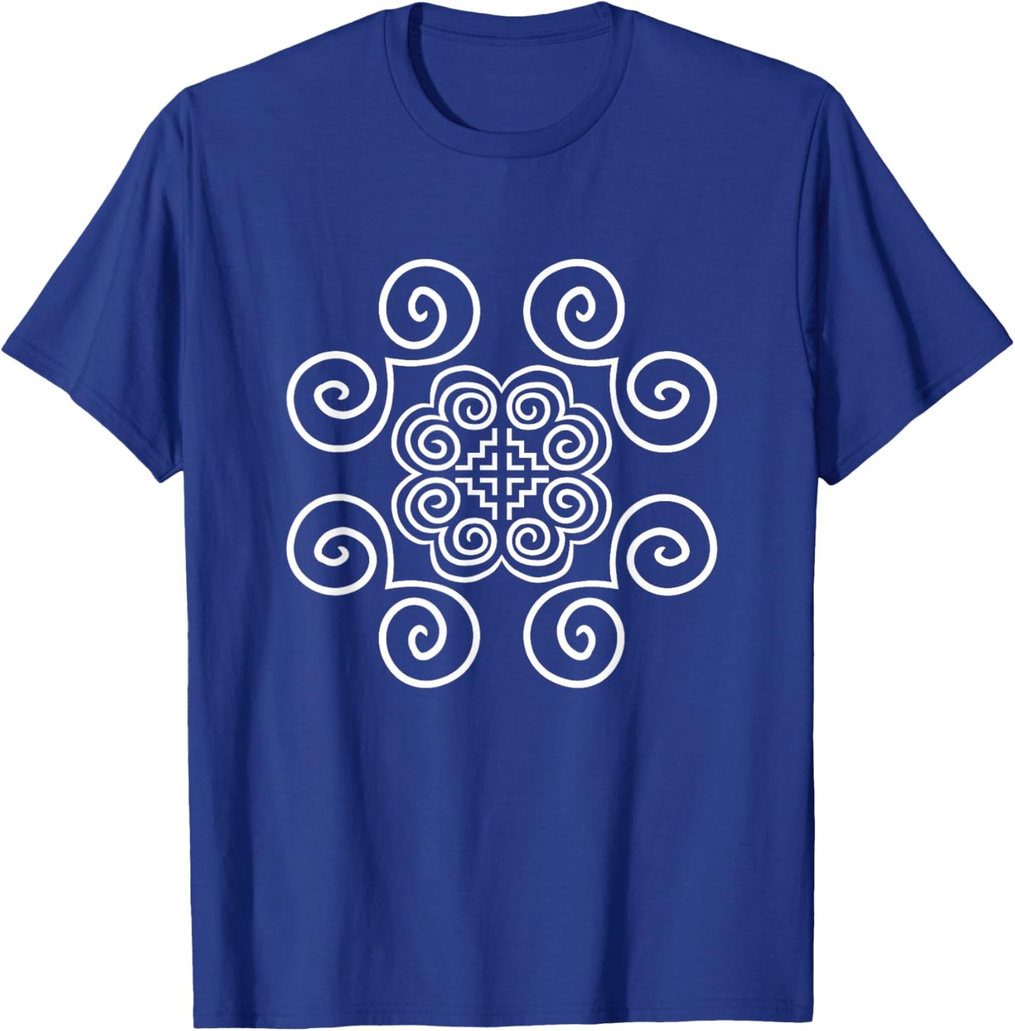 Hmong Miao Hmoob Patterns T-Shirt - T-Shirt | Royal