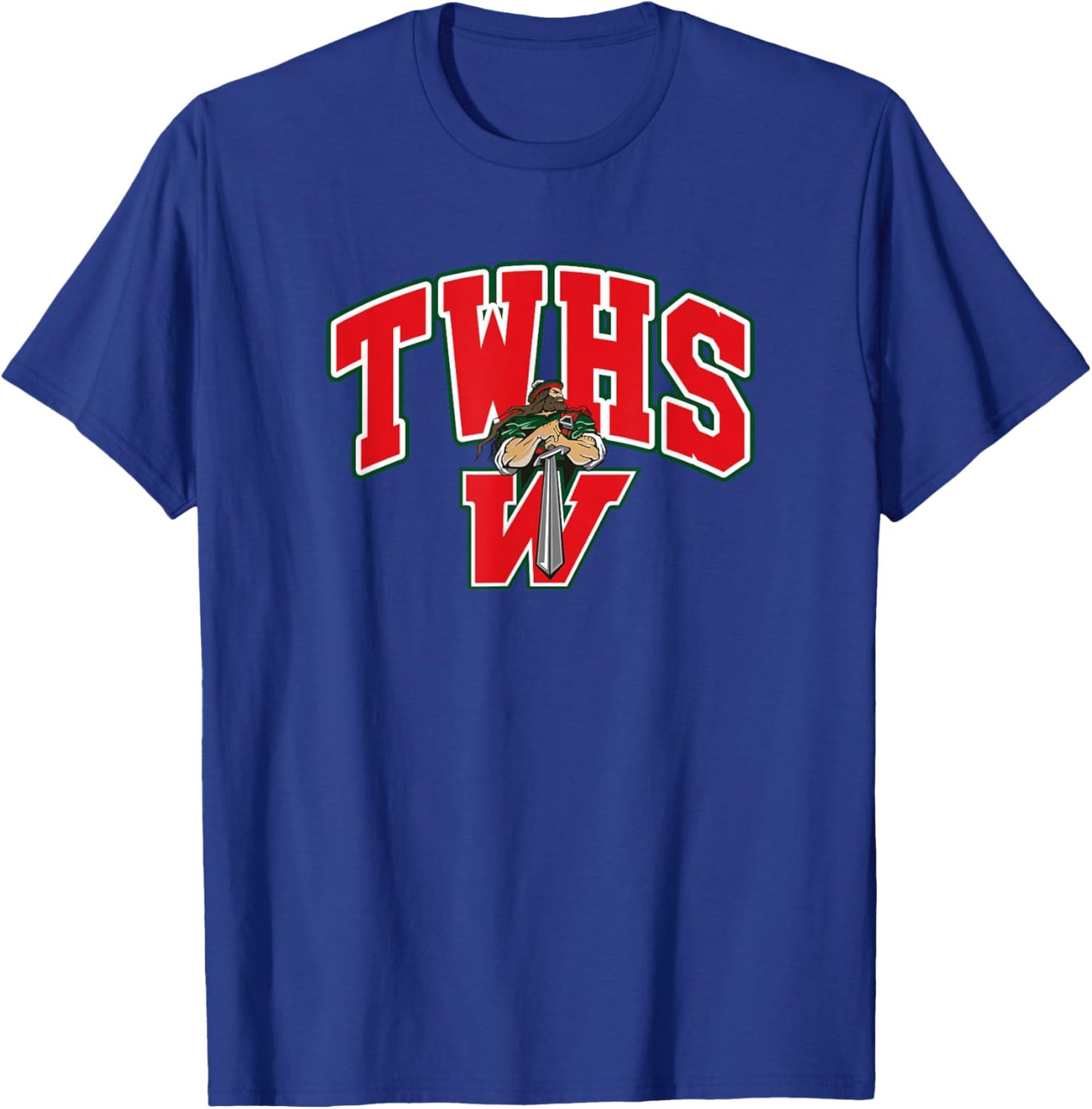 The Woodlands High School Highlanders T-Shirt - T-Shirt | Royal