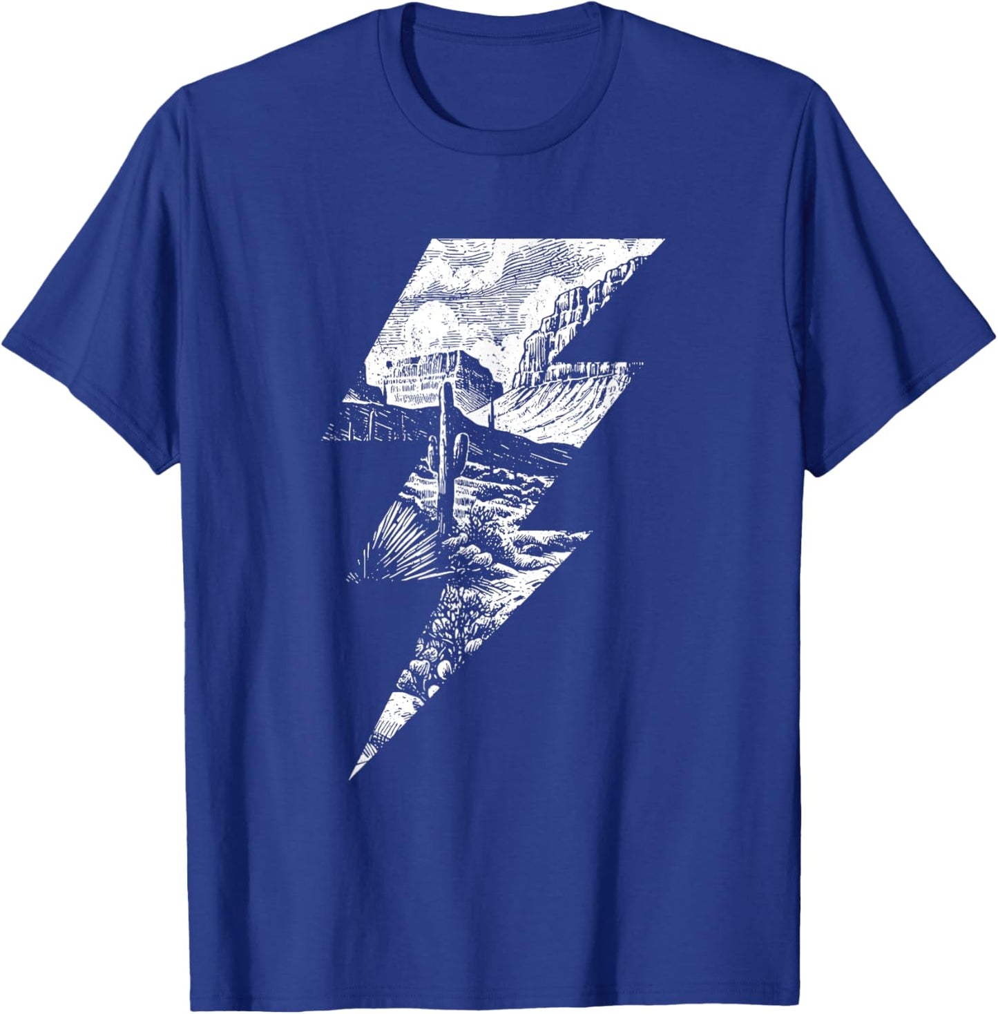 Western Cowgirl Boho Desert Punchy Grunge Rodeo Country T-Shirt - T-Shirt | Royal