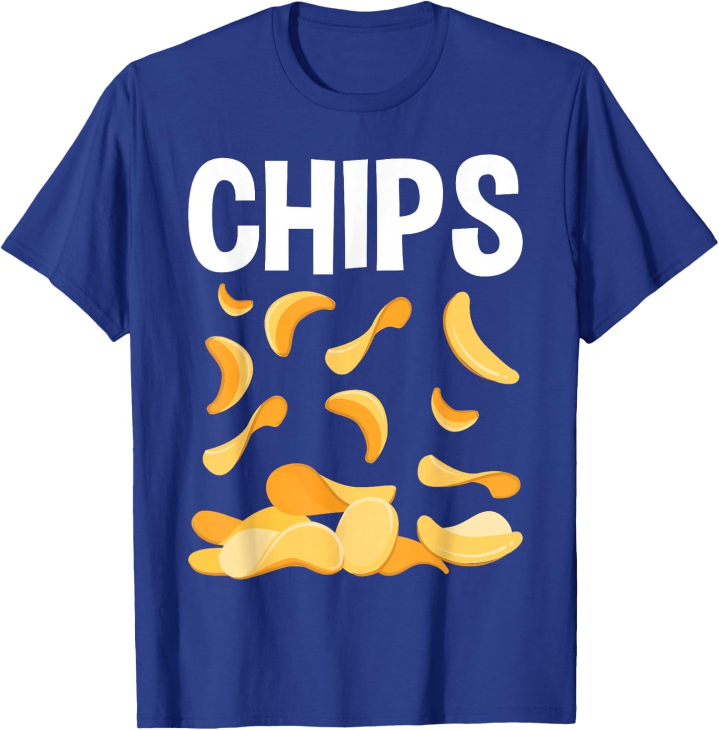 Game Day Potato Chips T-Shirt - T-Shirt | Royal