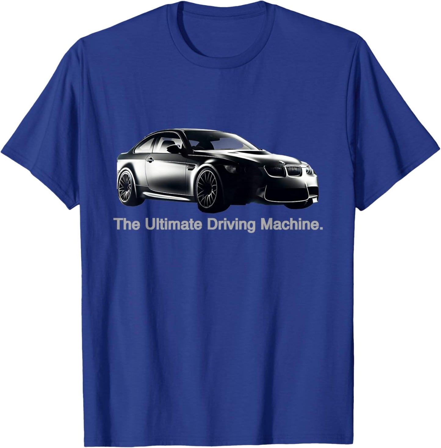 Ultimate Driving Machine Euro E92 T-Shirt - T-Shirt | Royal