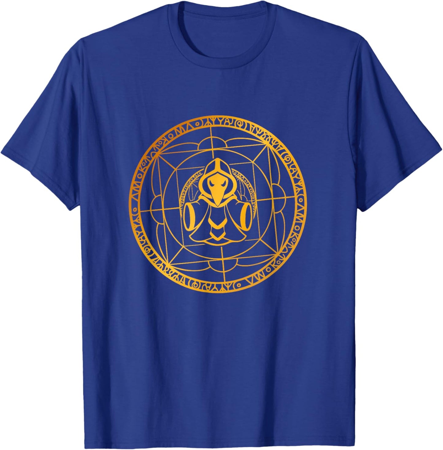Lunatic Cultist Gold Logo PAPL1096 T-Shirt - T-Shirt | Royal
