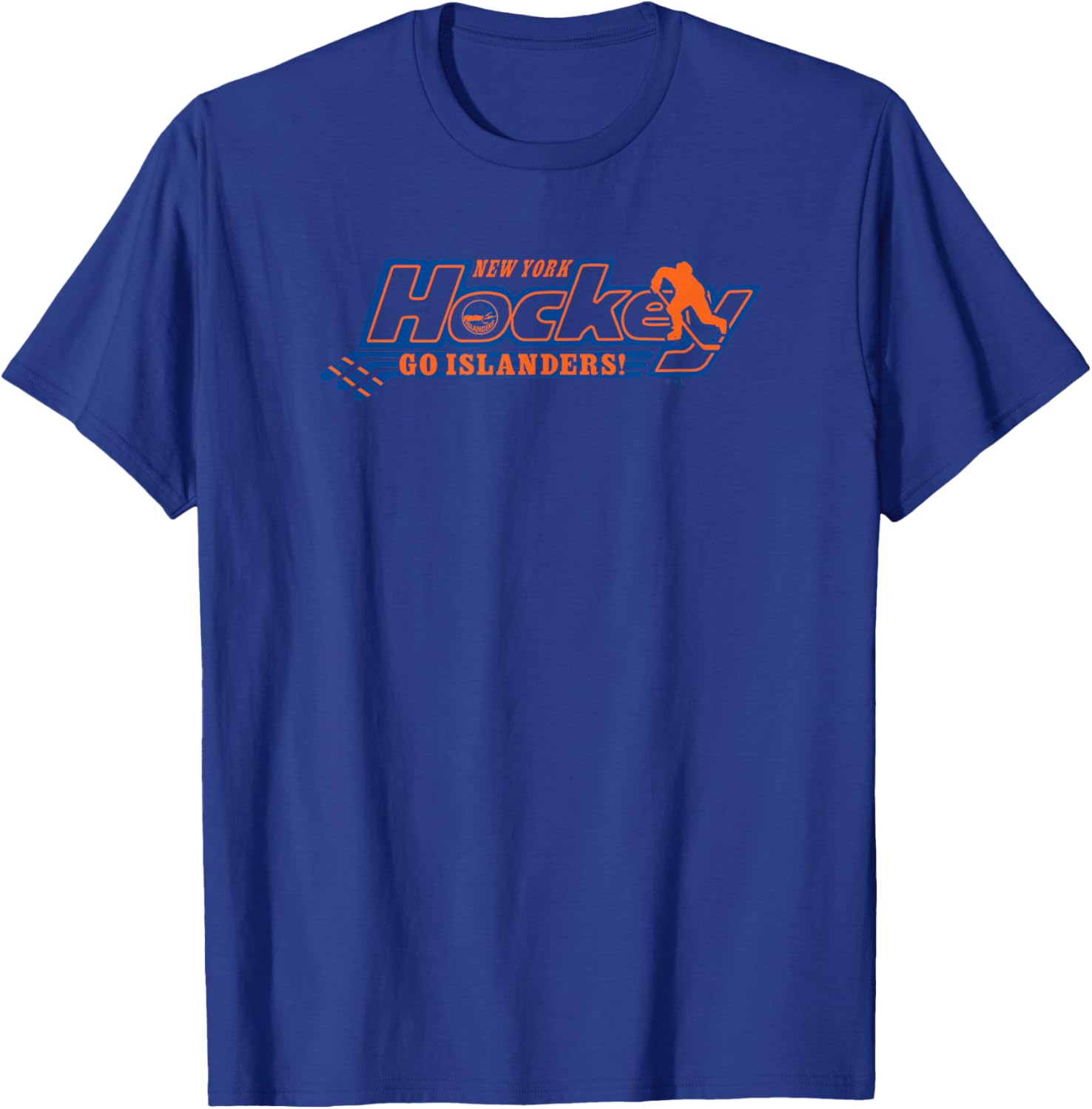 New York Islanders Hockey White Officially Licensed T-Shirt - T-Shirt | Royal