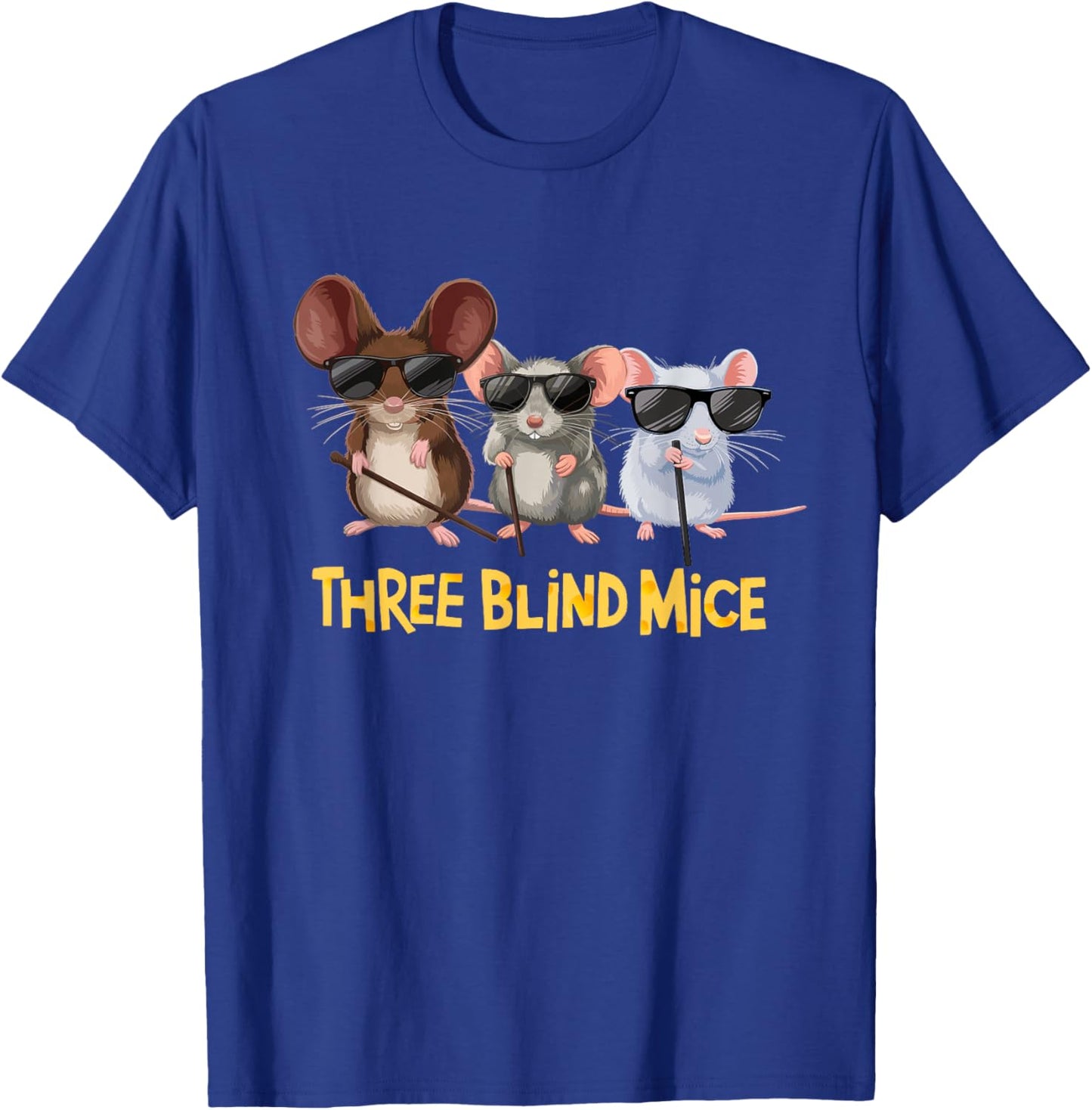 Three Blind Mice Costume T-Shirt - T-Shirt | Royal