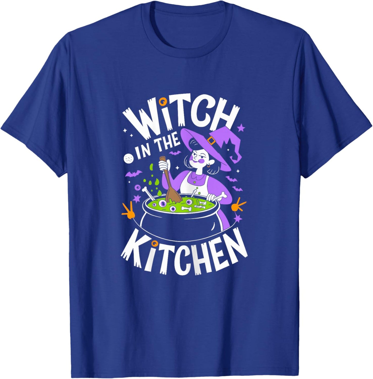 Witch in the Kitchen Halloween Shirt Lunch Lady T-Shirt - T-Shirt | Royal