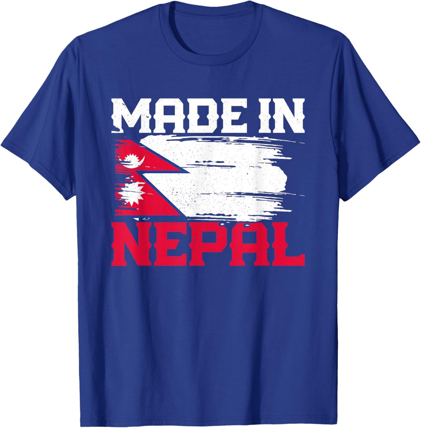 Nepal Nepali Flag T-Shirt - T-Shirt | Royal