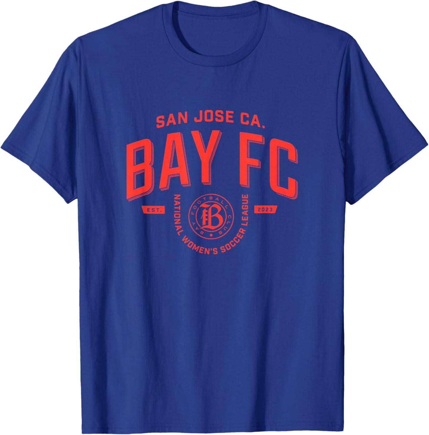 NWSL - Bay FC Industrial T-Shirt - T-Shirt | Royal