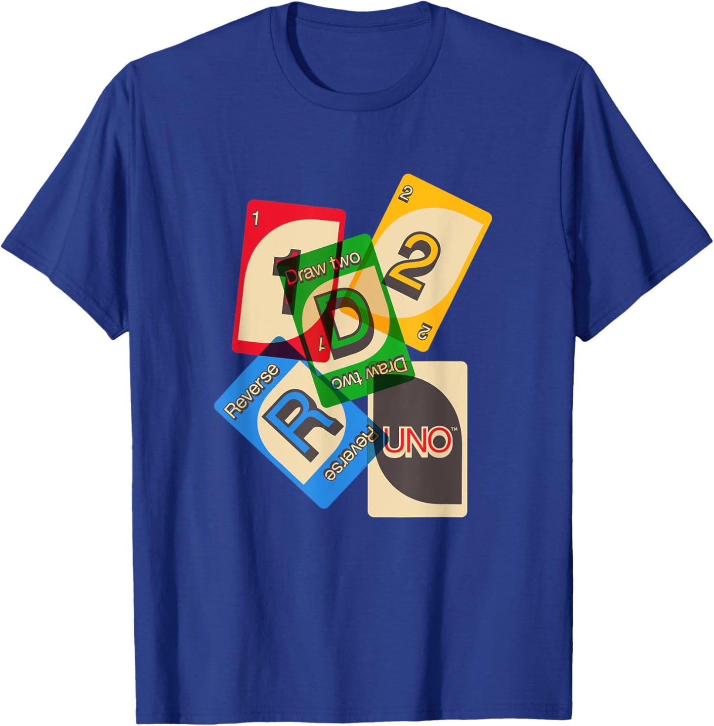 UNO Vintage Game Night T-Shirt - T-Shirt | Royal