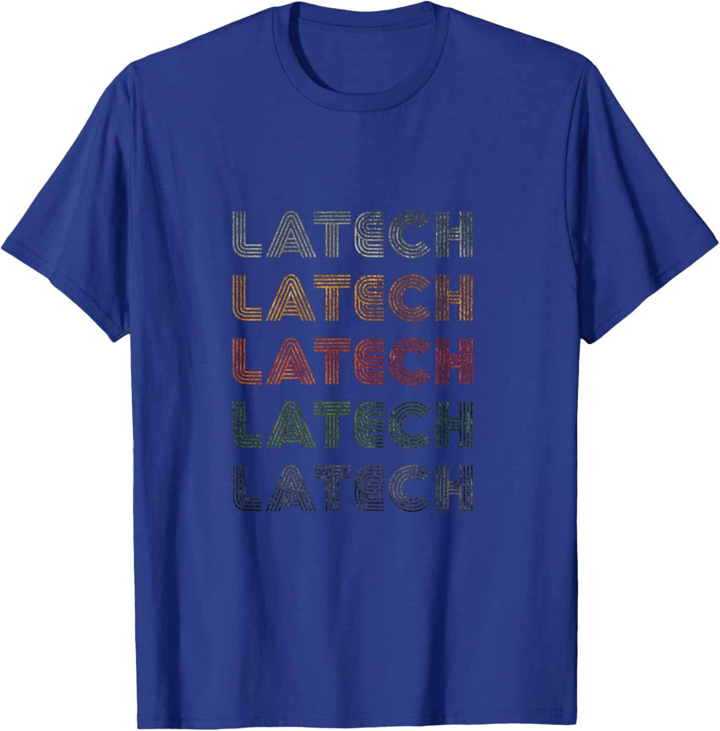 Love Heart Latech Grunge Vintage Style Black Latech T-Shirt - T-Shirt | Royal