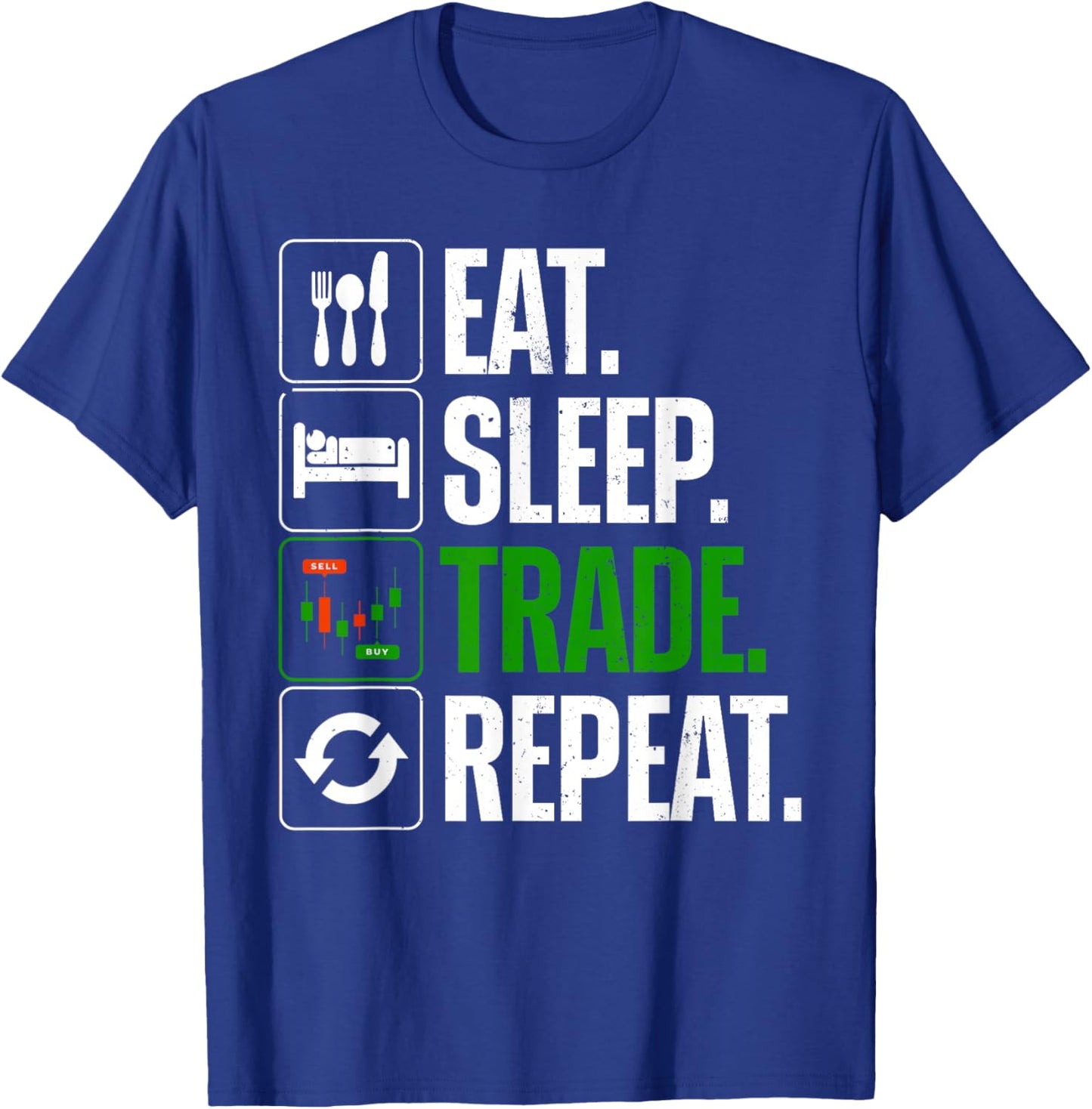 Best Stock Market Art Women Stock Trader Day Trading T-Shirt - T-Shirt | Royal