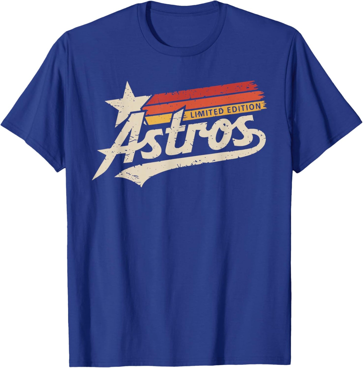 Vintage Astros Retro Style Classic T-Shirt - T-Shirt | Royal