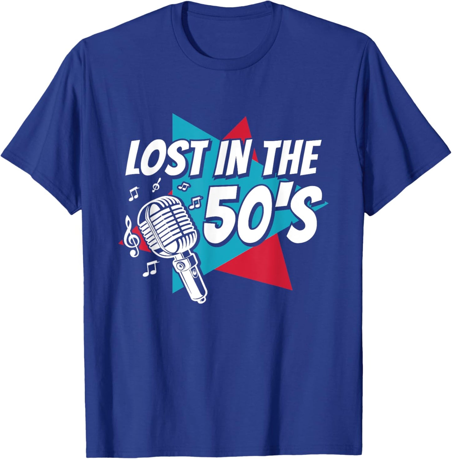 Lost In The 50's Sock Hop Dance Rock N Roll 50s T-Shirt - T-Shirt | Royal
