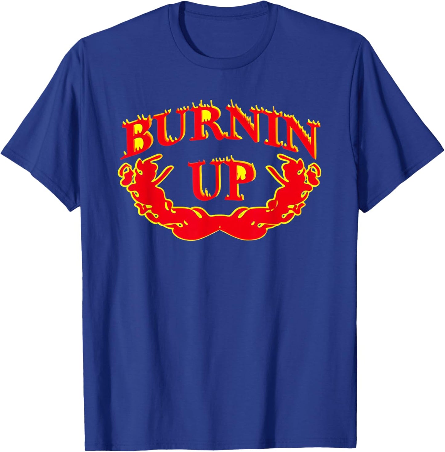 Burnin Up Flame Vintage Jonas T-Shirt - T-Shirt | Royal