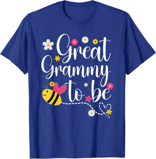 Future Great Grammy To Be Promoted To Great Grammy T-Shirt - T-Shirt | Royal