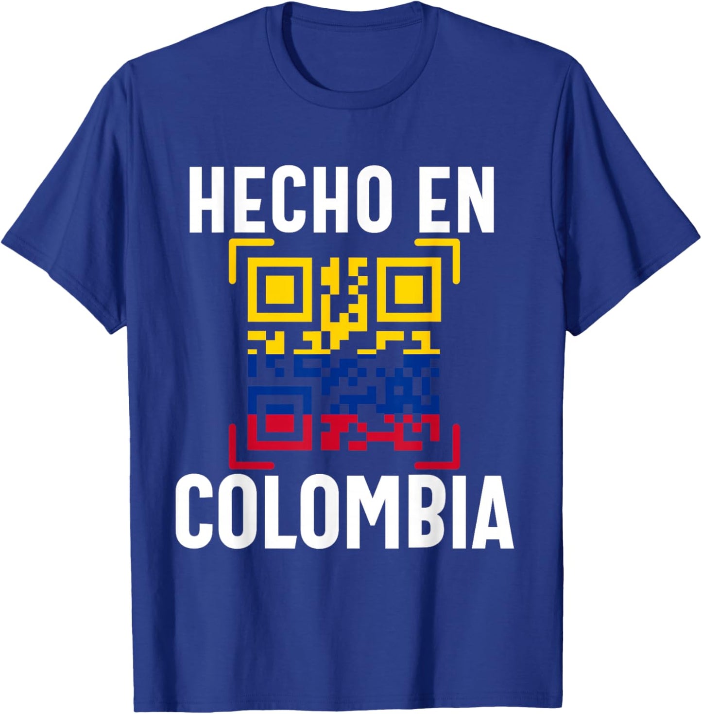 Colombian Flag Bandera Pride Colombiana Camiseta Men Women T-Shirt - T-Shirt | Royal