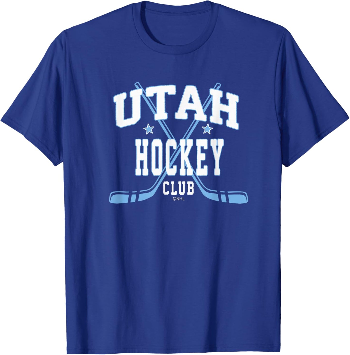 Utah Hockey Club Stars Officially Licensed T-Shirt - T-Shirt | Royal