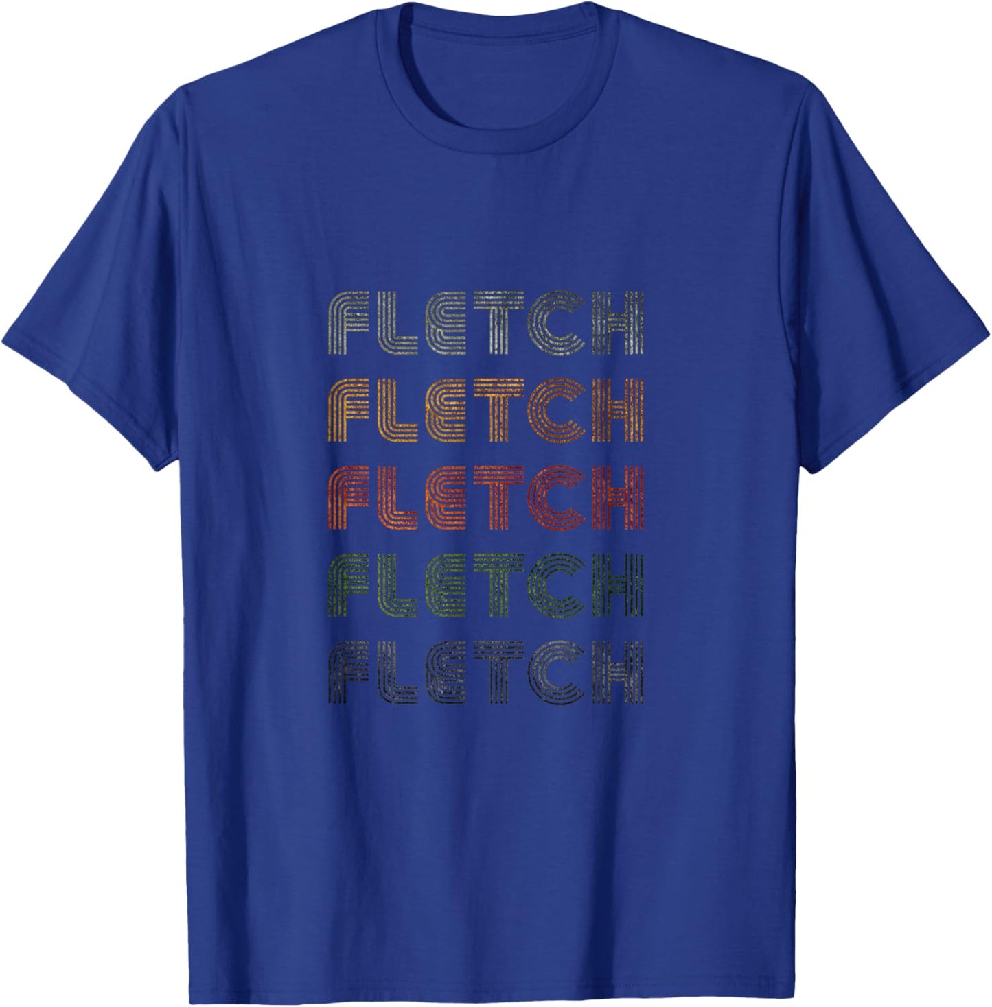 Love Heart Fletch Grunge Vintage Style Black Fletch T-Shirt - T-Shirt | Royal