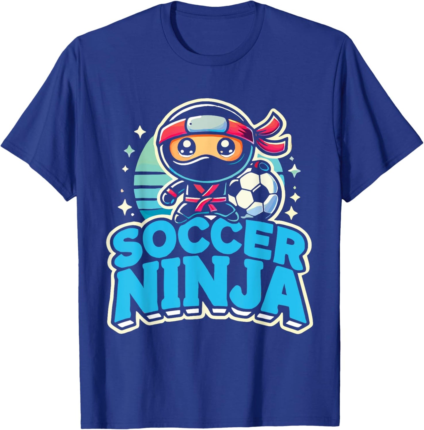 Soccer Ninja Soccer Toddler T-Shirt - T-Shirt | Royal