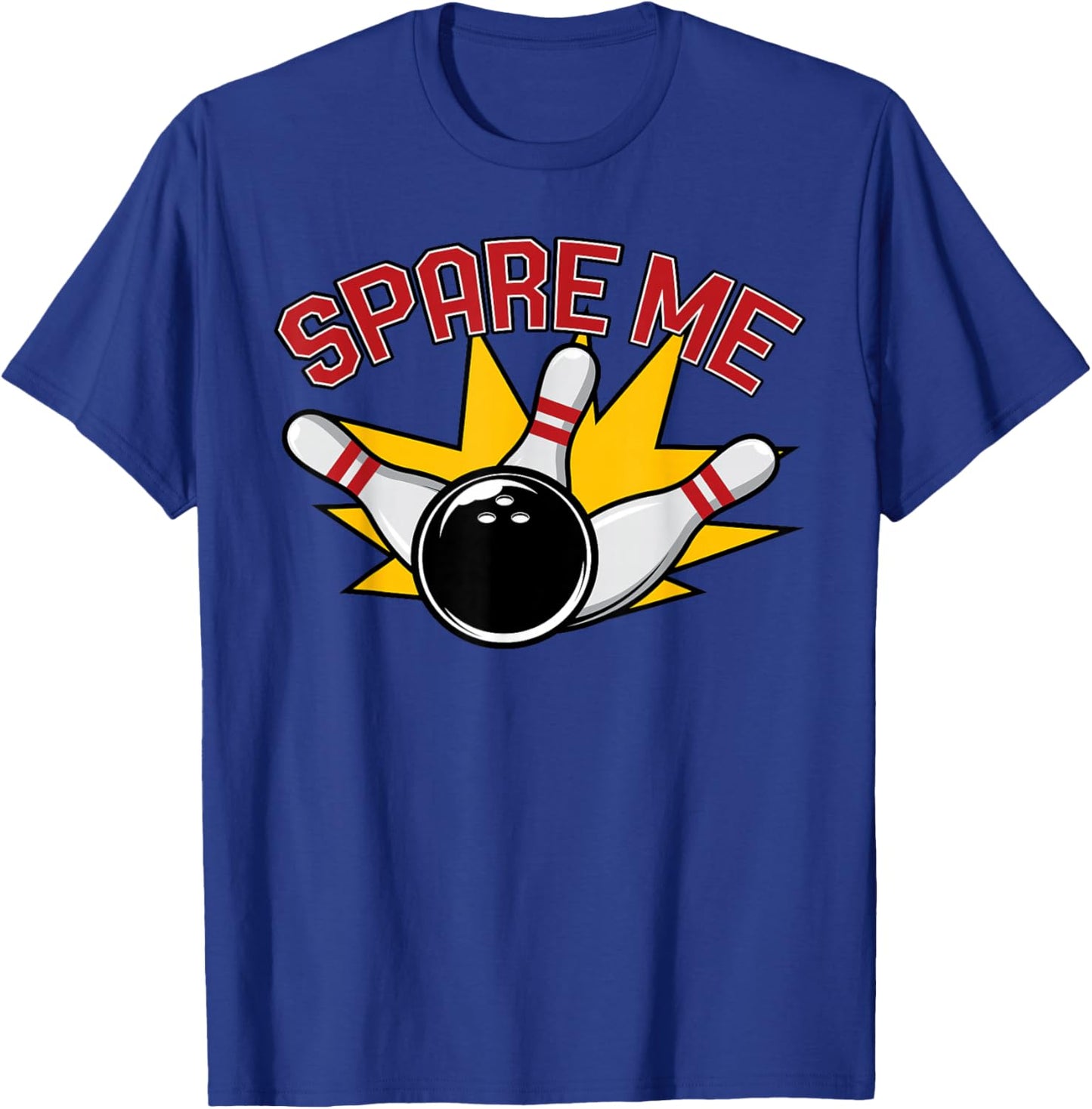 Cool Bowling Novelty Women Bowling Team Gag Bowler T-Shirt - T-Shirt | Royal