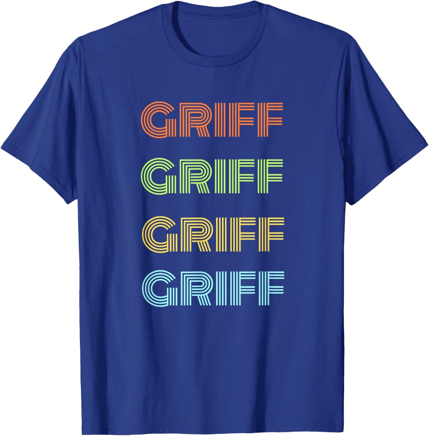 Best Name Ever Best Griff Ever -Kids Black Small Modern Wedding Classic All Occasions Cotton Blend Machine Wash T-Shirt - T-Shirt | Royal