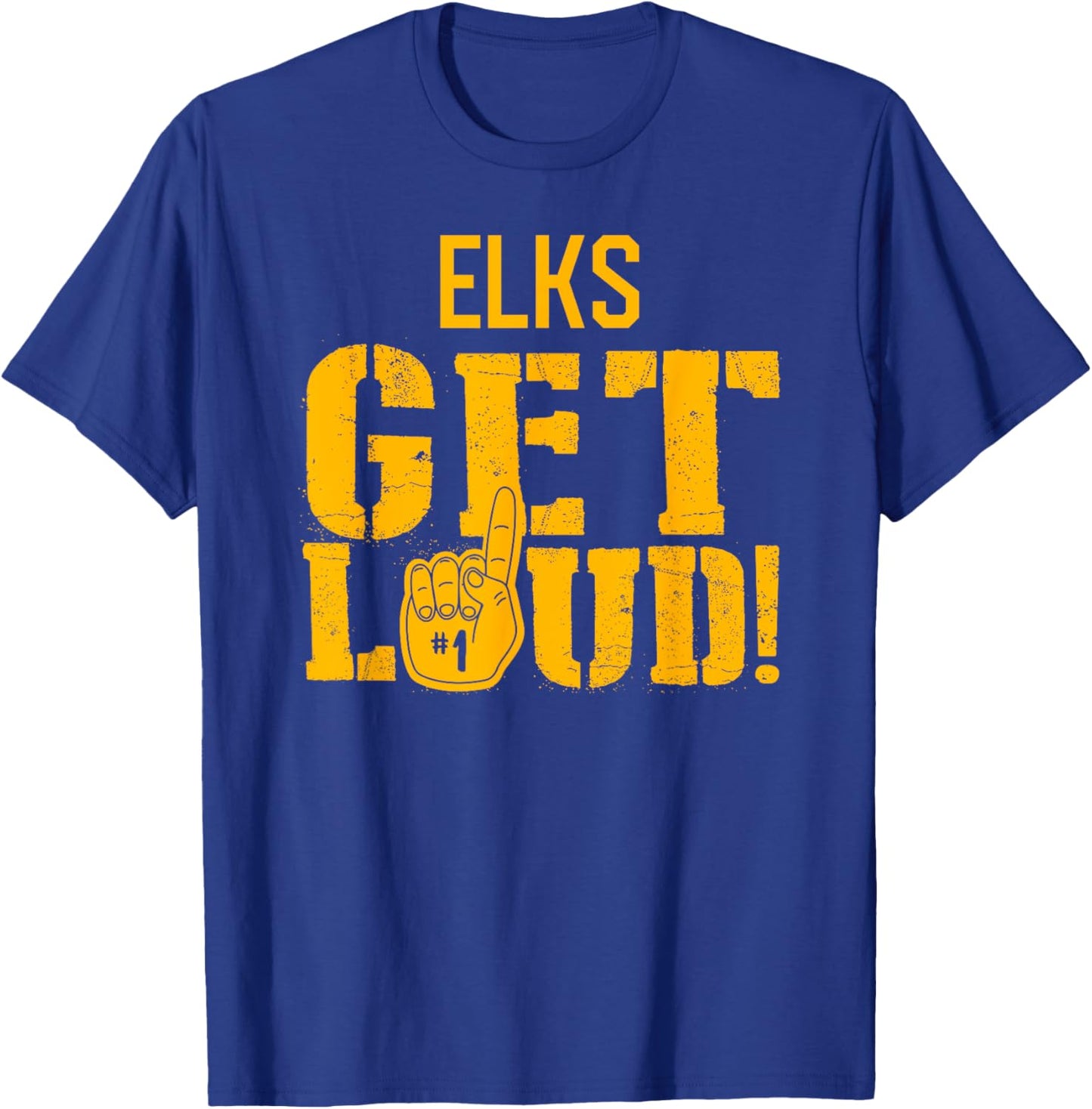 Centerville Elks Get Loud! HS T-Shirt - T-Shirt | Royal