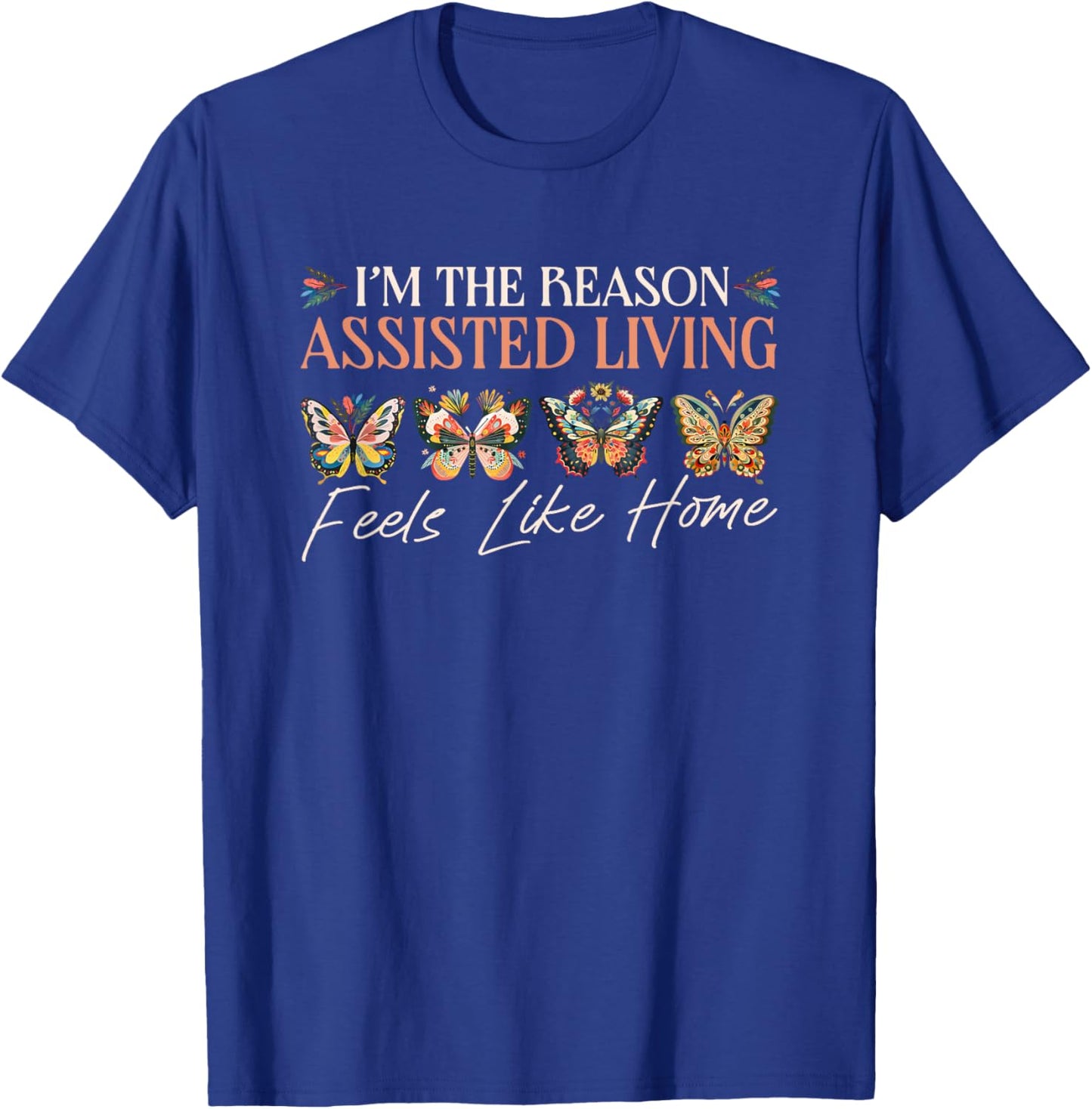 National Assisted Living Week - -Adults, Black, Small, Short Sleeve T-Shirt - T-Shirt | Royal