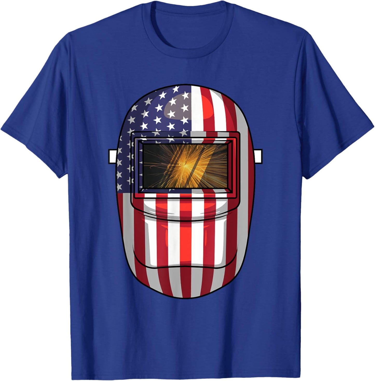 Unique Welding Novelty Women Metal Welder Welding T-Shirt - T-Shirt | Royal
