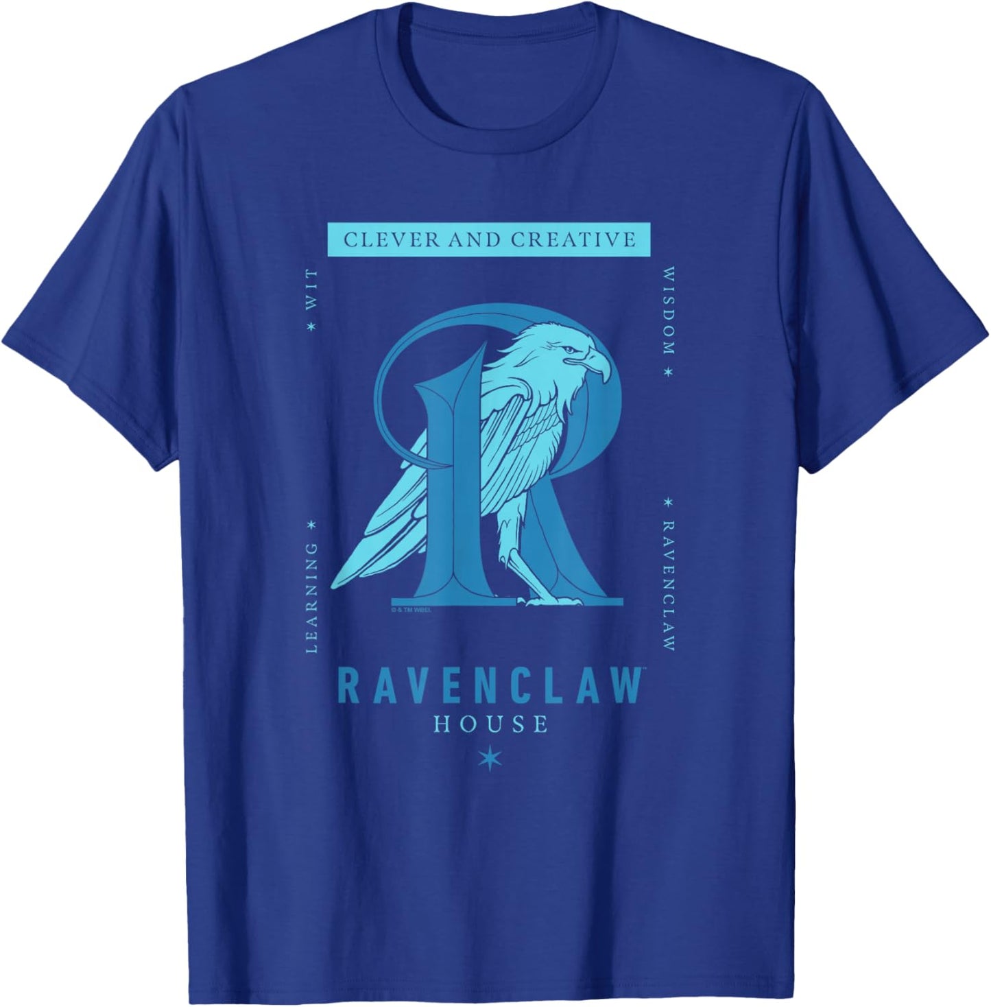 Harry Potter Ravenclaw Clever and Creative T-Shirt - T-Shirt | Royal