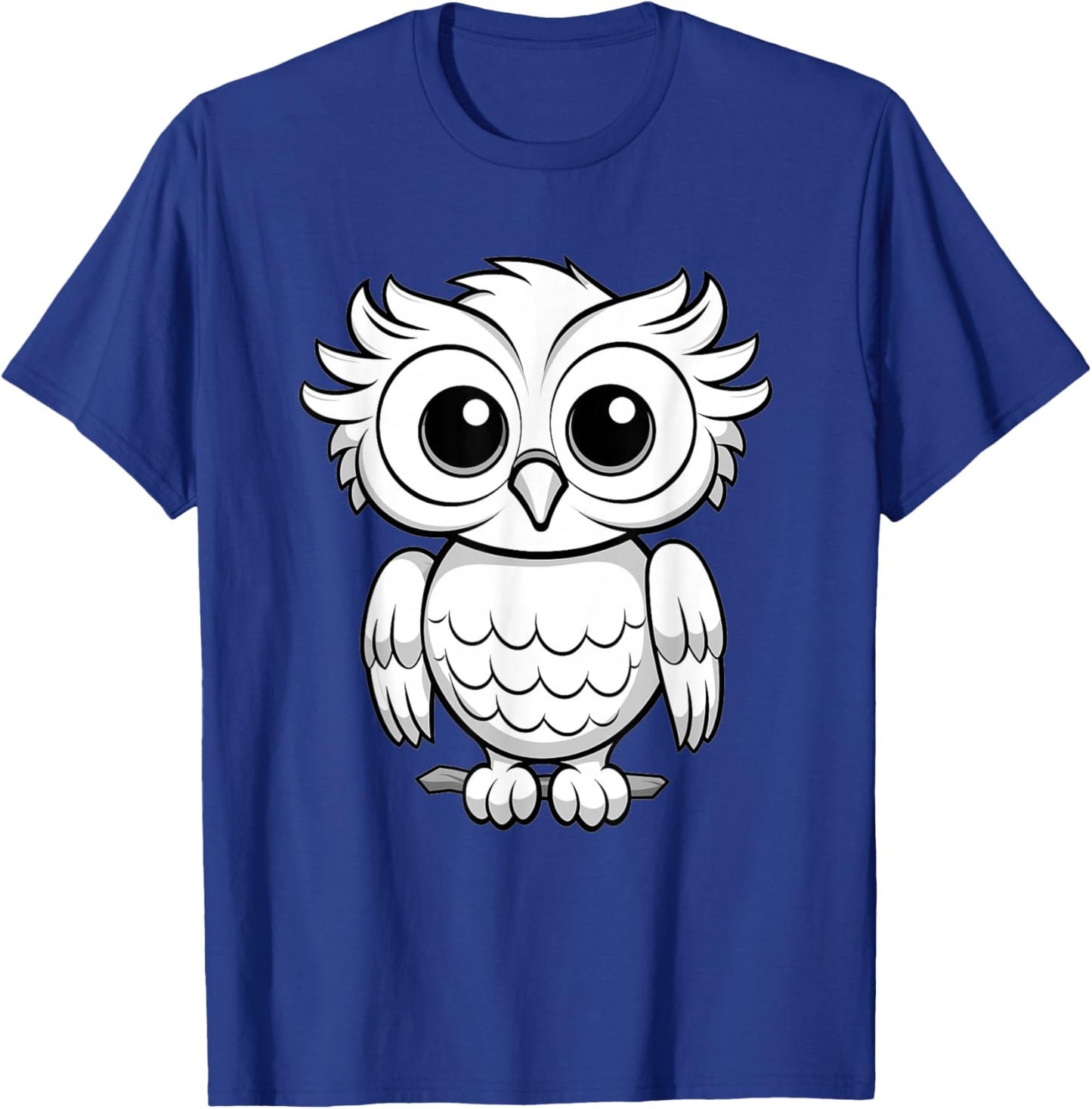 Kids Owl T-Shirt - T-Shirt | Royal