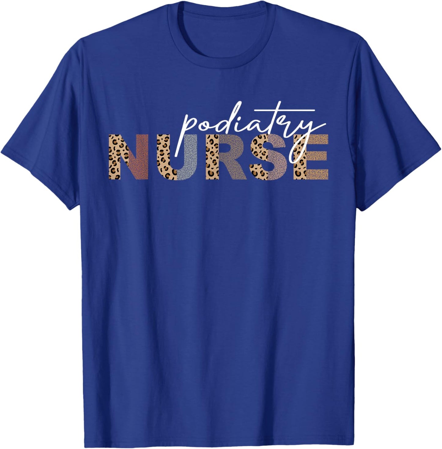 Podiatry Nurse Staff Crews Medical Assistant Podiatrist T-Shirt - T-Shirt | Royal