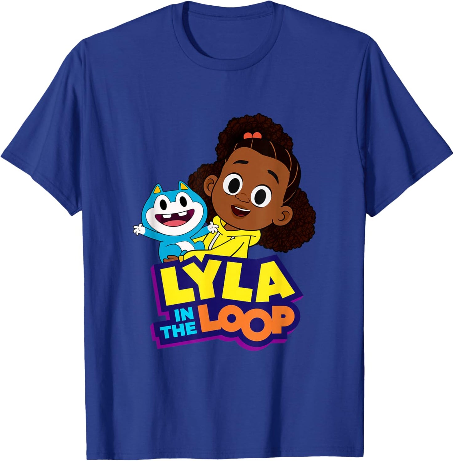 Lyla and STU Logo T-Shirt - T-Shirt | Royal