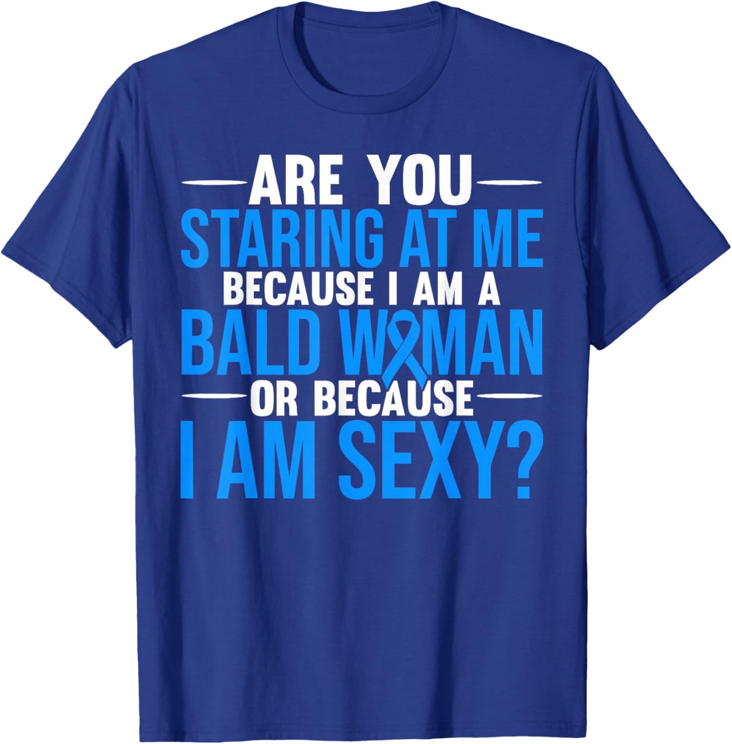 Alopecia Warrior Hair Loss T-Shirt - T-Shirt | Royal