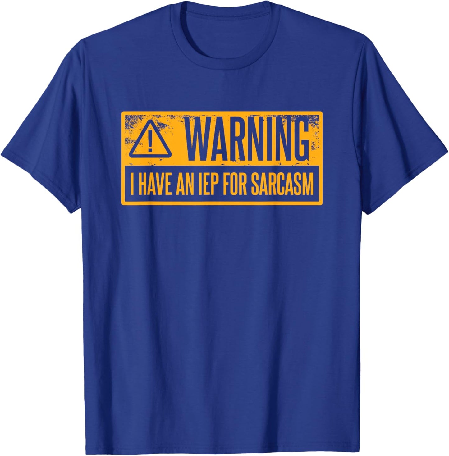 Special Education Teacher IEP T-Shirt - T-Shirt | Royal