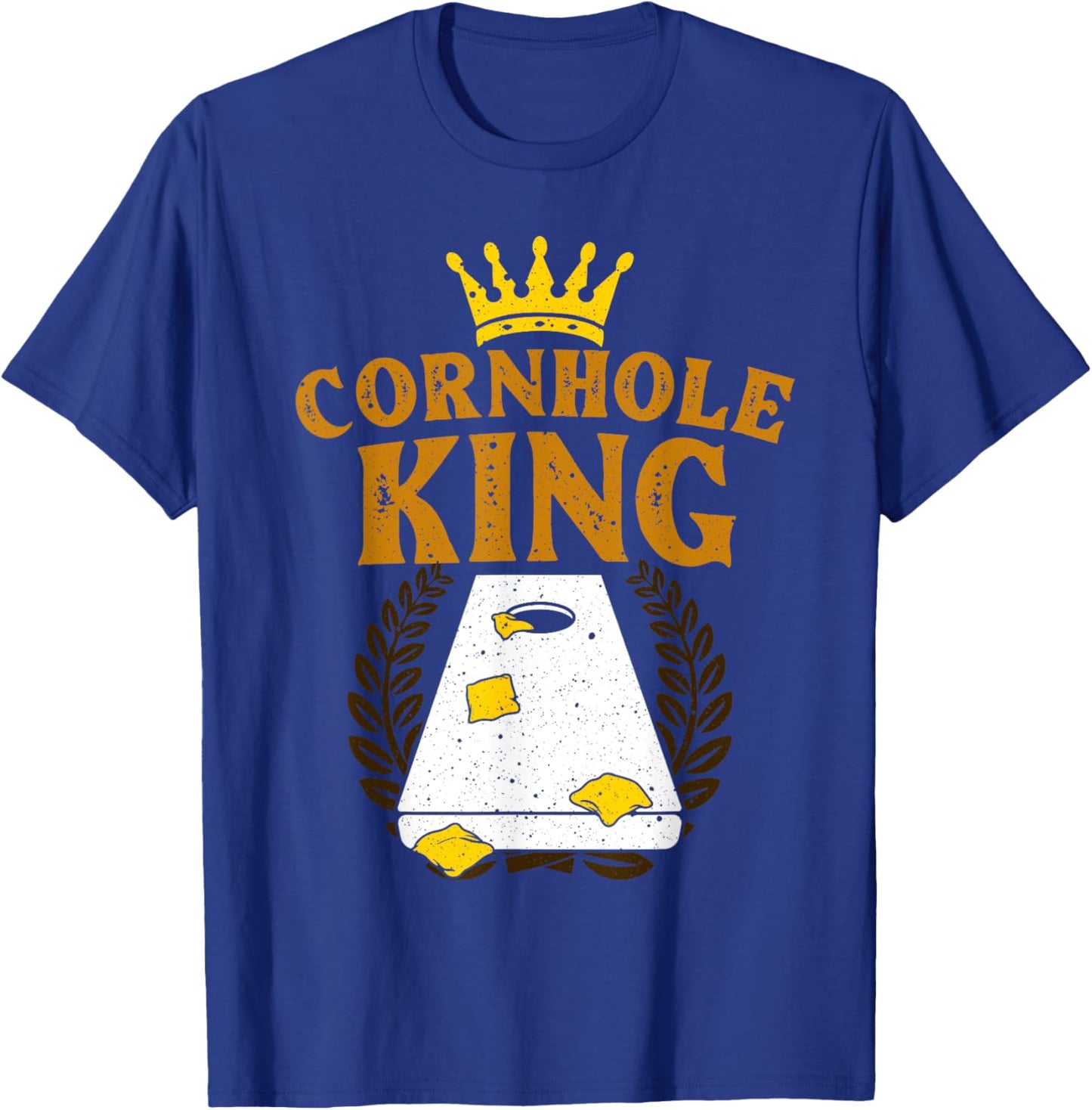 Cool Cornhole Art Dad Boys Corn Hole Player Cornhole T-Shirt - T-Shirt | Royal