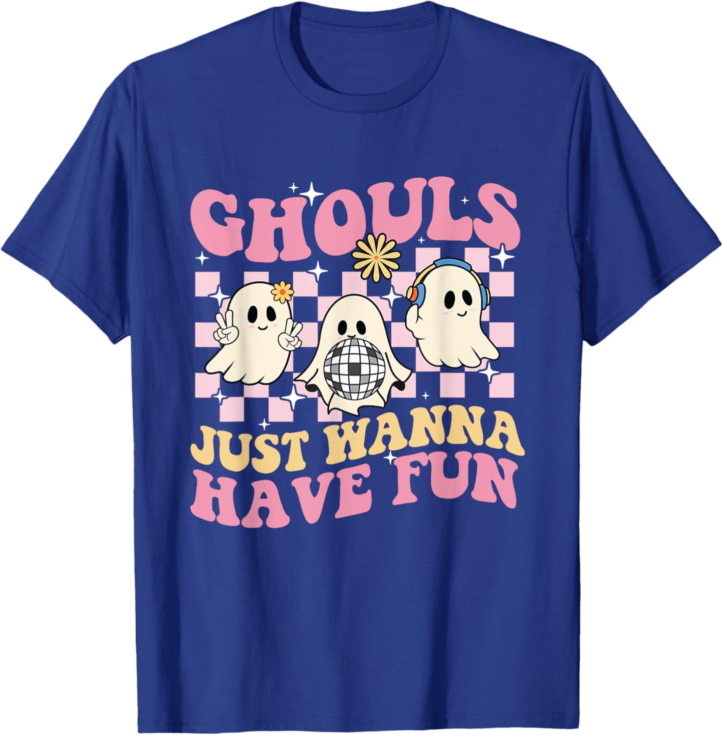 Ghouls Just Wanna Have Fun - Spooky Witch Halloween Ghoul T-Shirt - T-Shirt | Royal