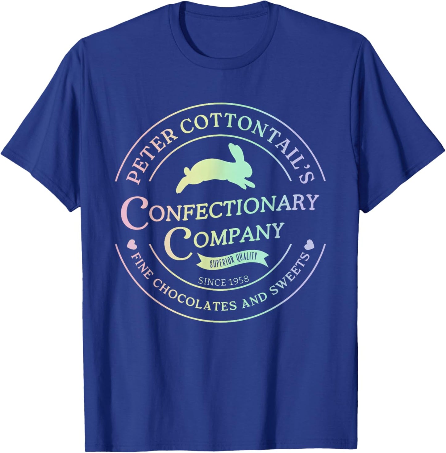 Cottontail Candy Company Fine Chocolate Jellybeans T-Shirt - T-Shirt | Royal