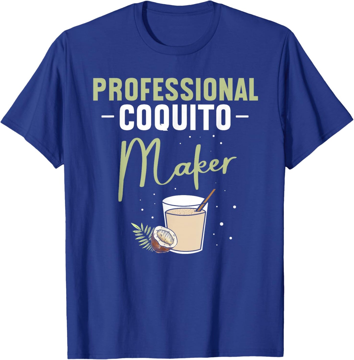 Coquito Christmas Coquito Maker Puerto Rican Christmas T-Shirt - T-Shirt | Royal
