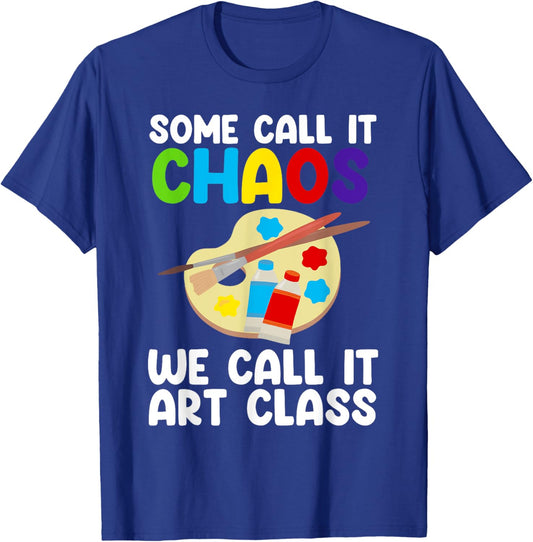 Art Teacher Design Women Art Teacher Appreciation T-Shirt - T-Shirt | Royal